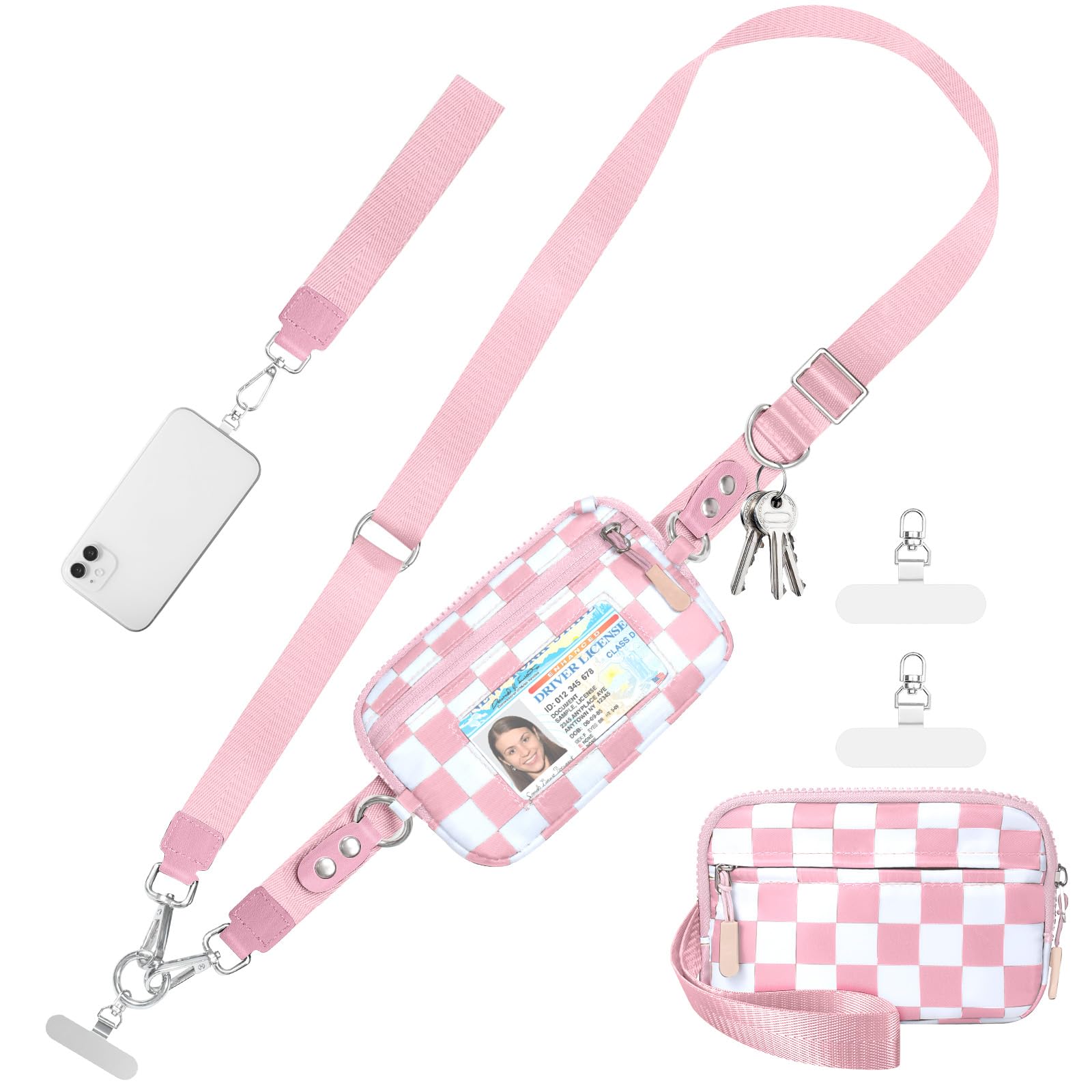 Crossbody Phone Strap Wallet