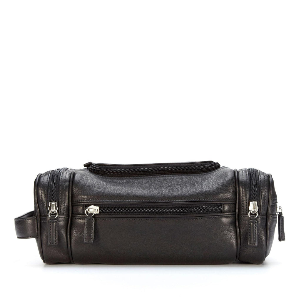Full-Grain Leather Toiletry Bag