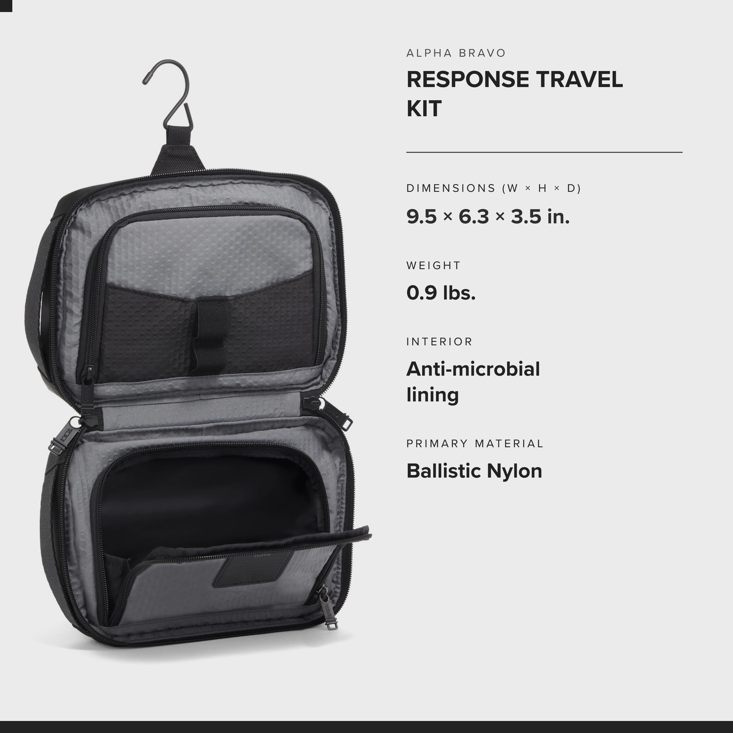 TUMI Men's Response Travel Kit