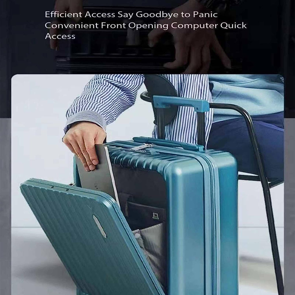 Rechargeable Carry-On Suitcase