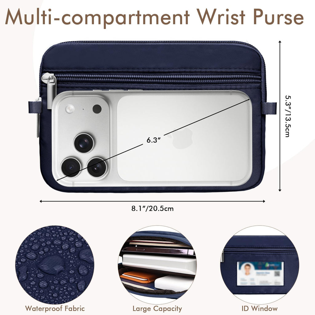 Phone Strap Wallet with RFID Card Holder