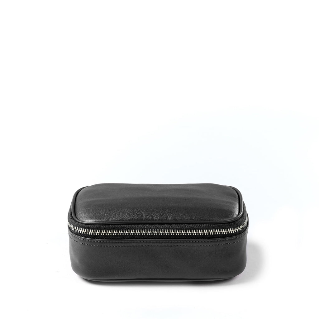 Leather Tech Organizer Bag