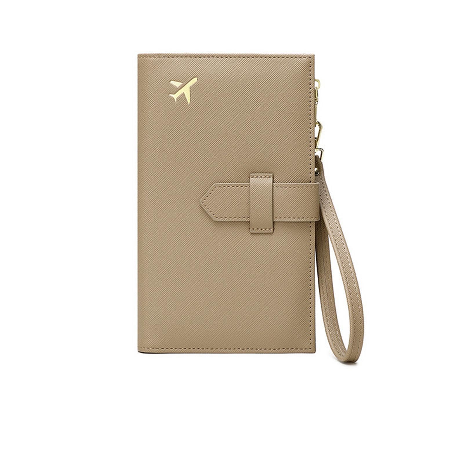 RFID Leather Passport Organizer