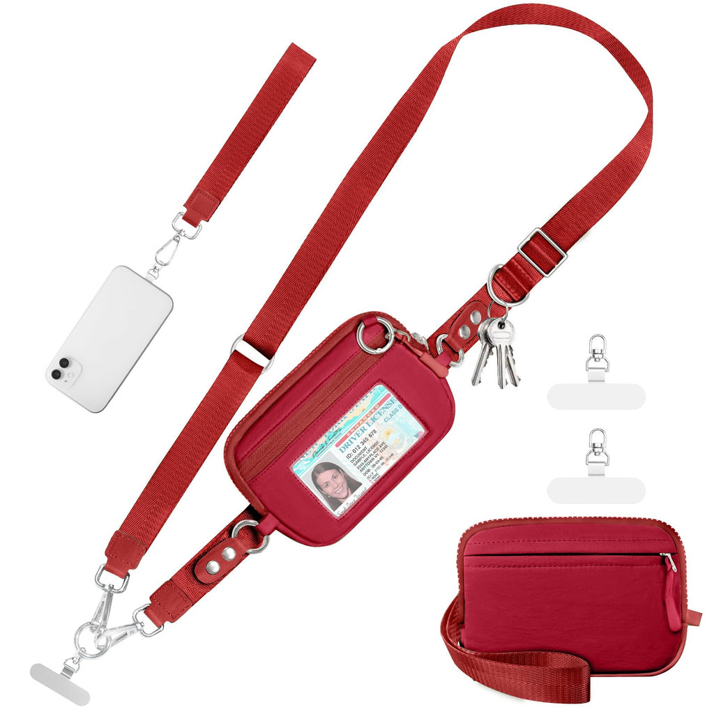 Crossbody Phone Strap Wallet