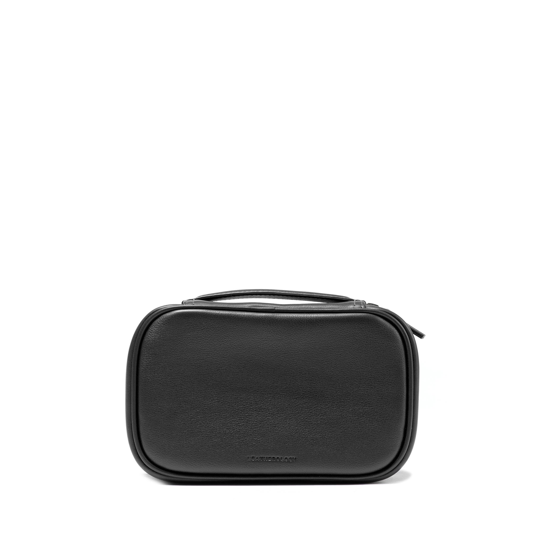 Leather Tech Organizer Bag