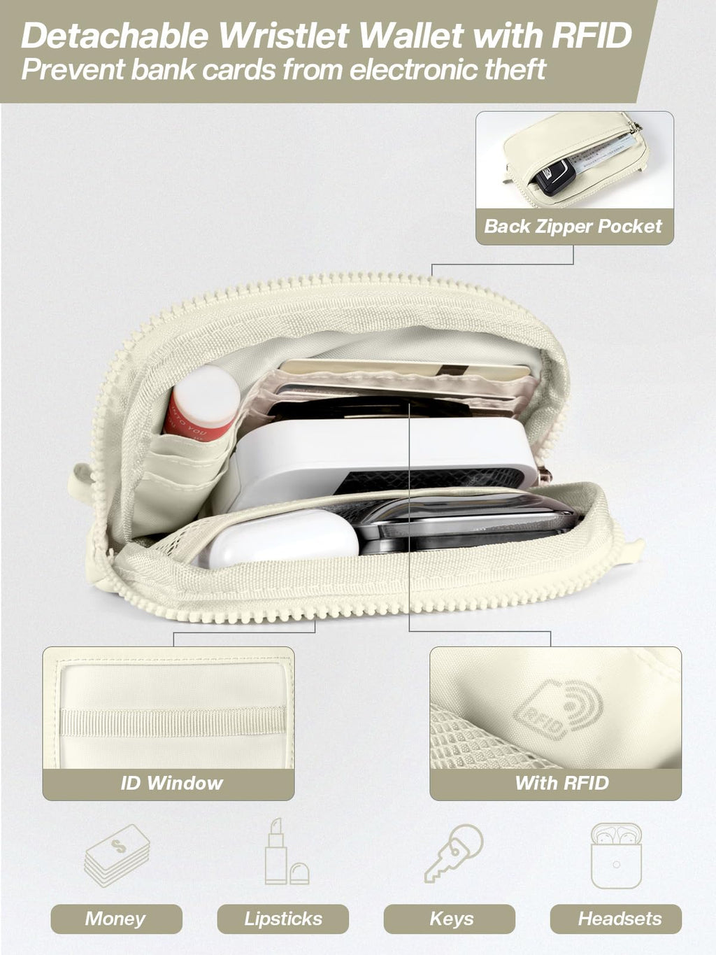 Crossbody Phone Strap Wallet