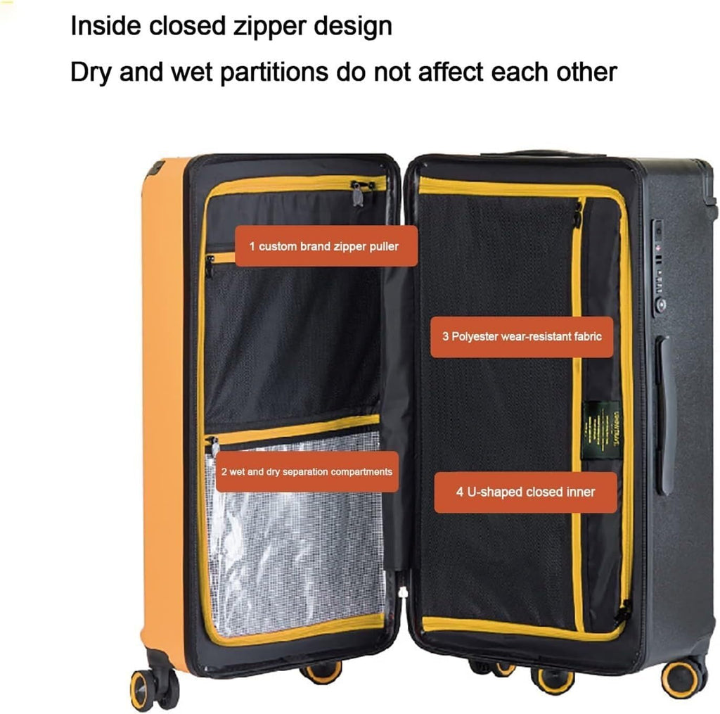 Large Capacity Carry-On Suitcase