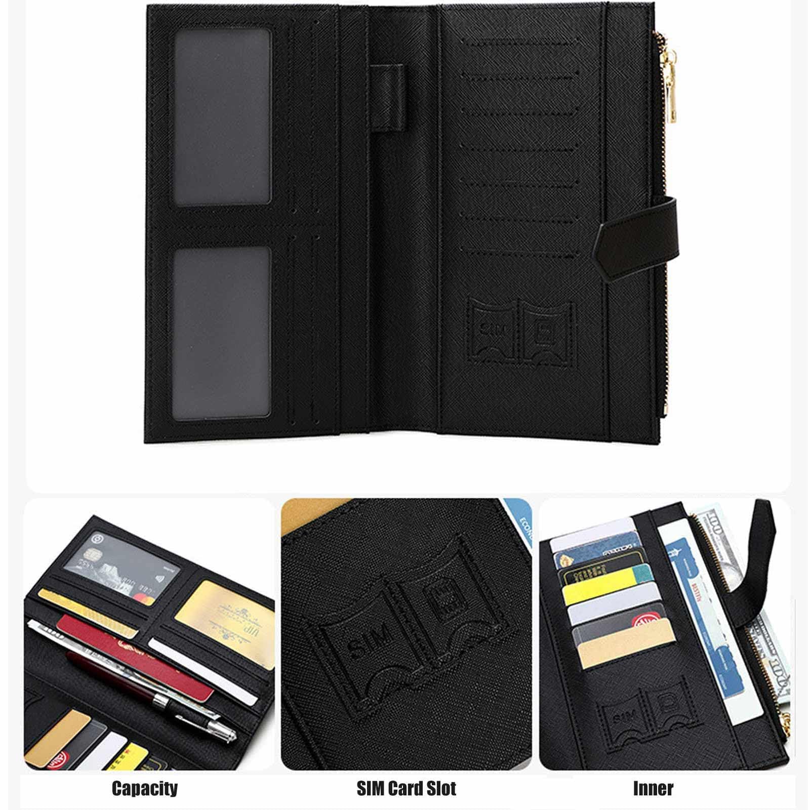 RFID Leather Passport Organizer