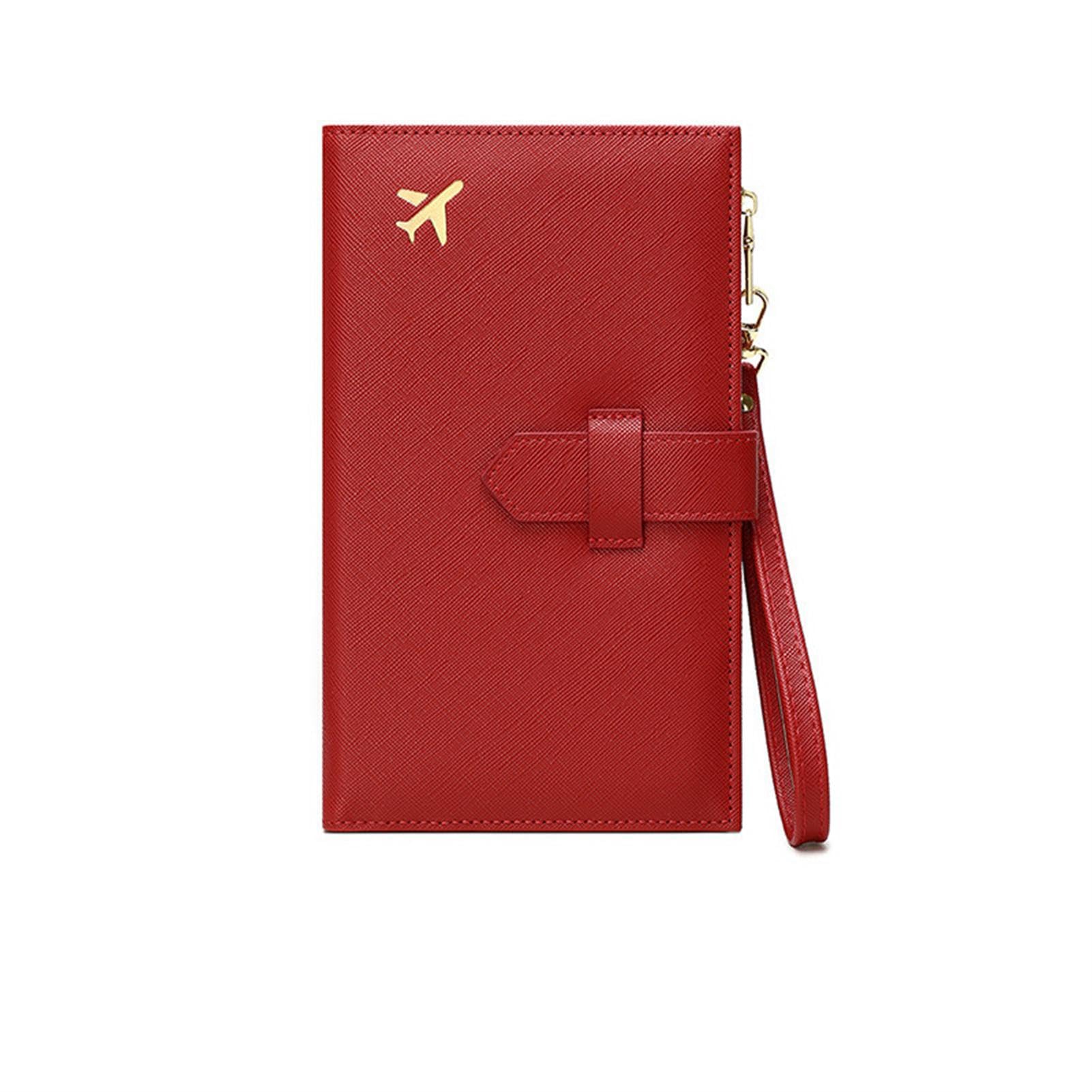 RFID Leather Passport Organizer