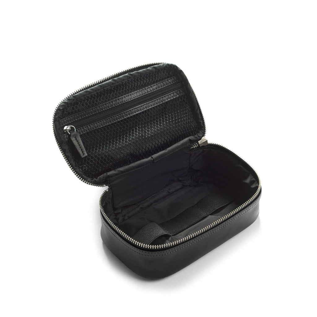 Leather Tech Organizer Bag