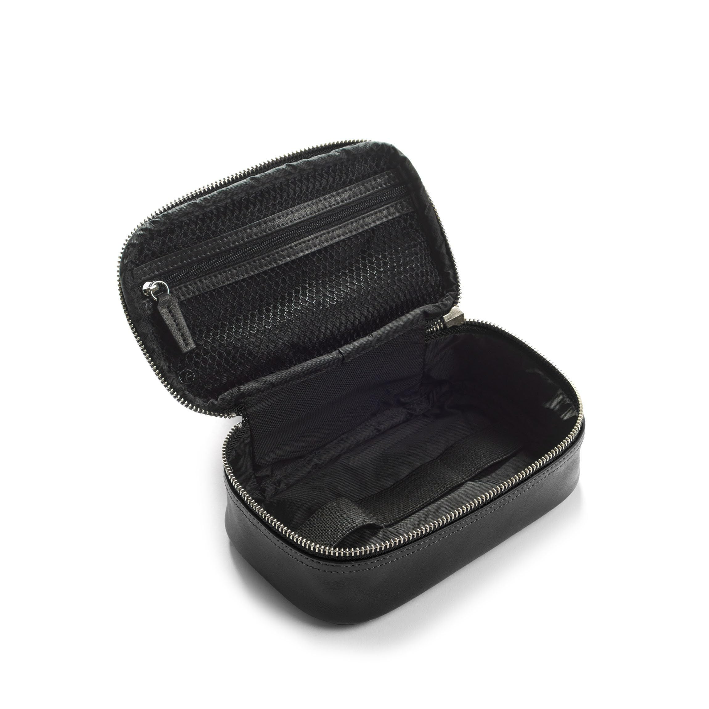 Leather Tech Organizer Bag