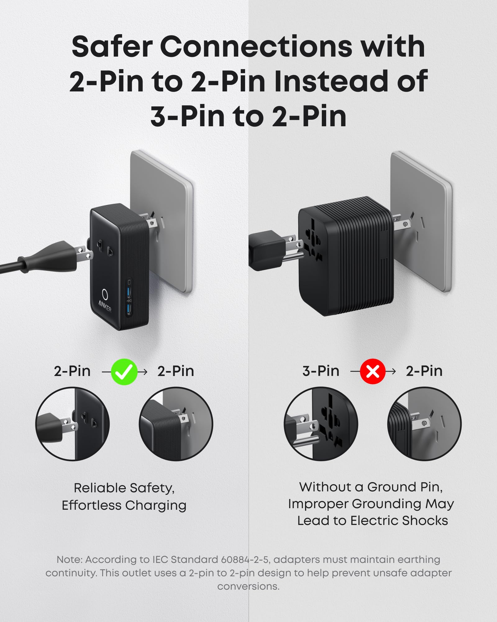 5-Port Universal Travel Adapter