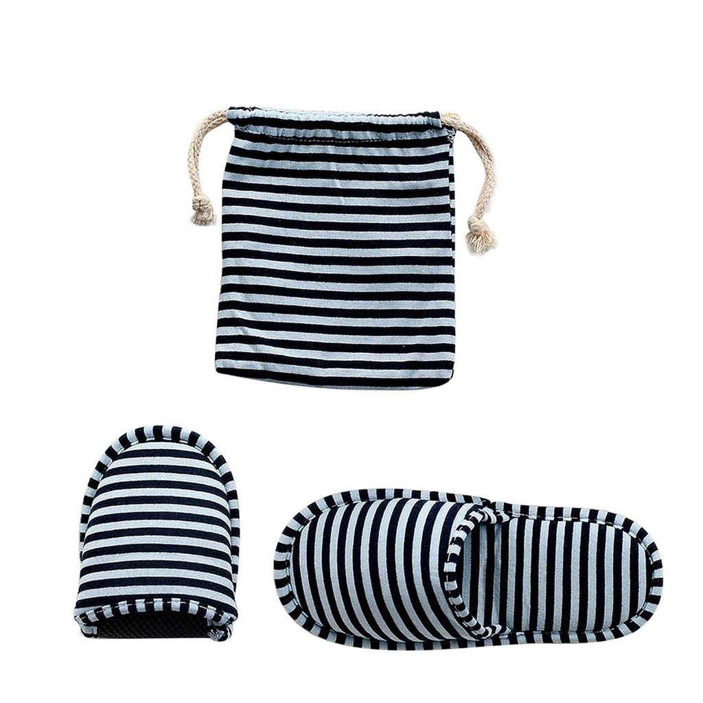 Non-Disposable Travel Slippers Portable Cotton Spa Hotel Guest Indoor Slippers