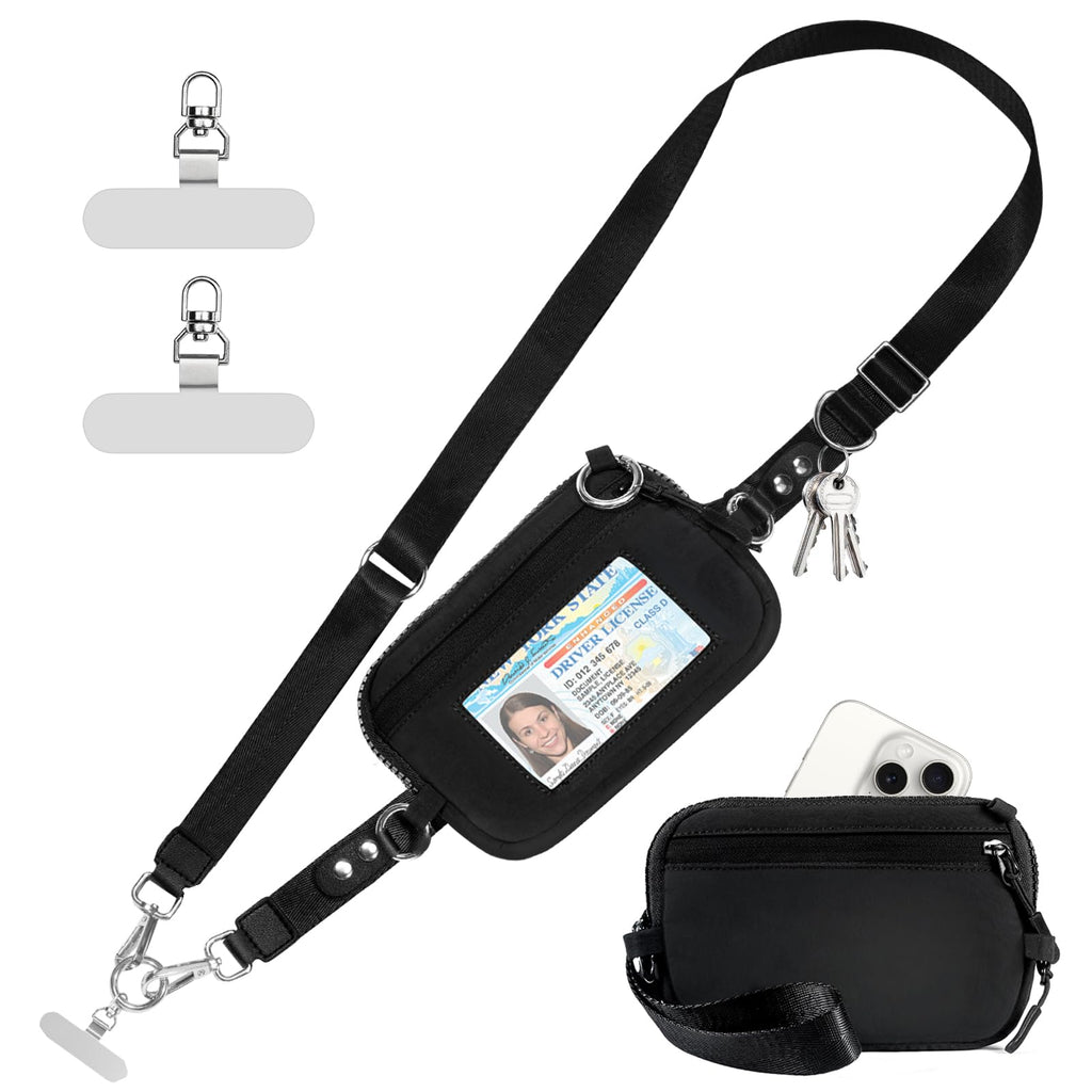 Crossbody Phone Strap Wallet