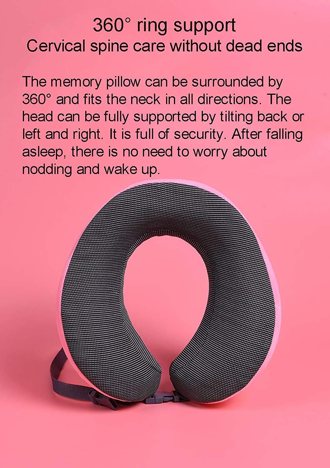 Memory Foam Travel Neck Pillow
