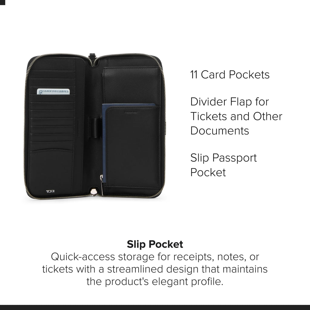 Leather Passport Travel Wallet