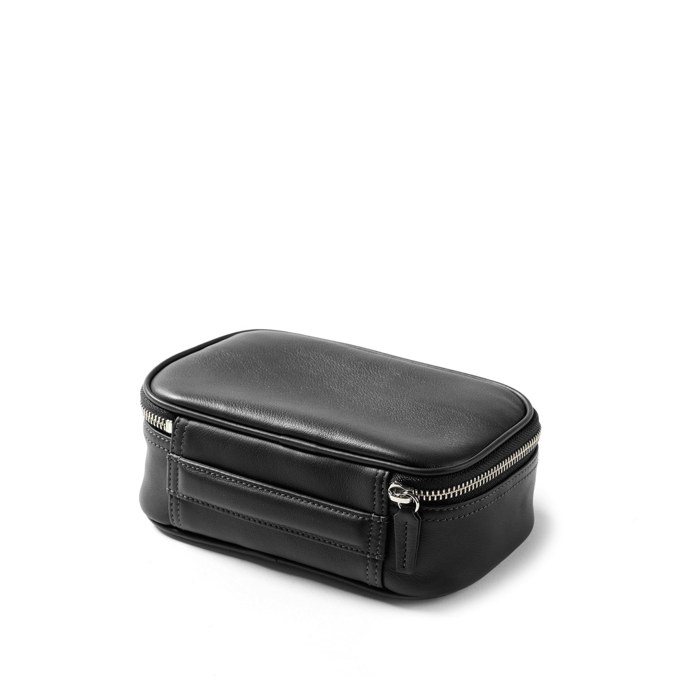 Leather Tech Organizer Bag