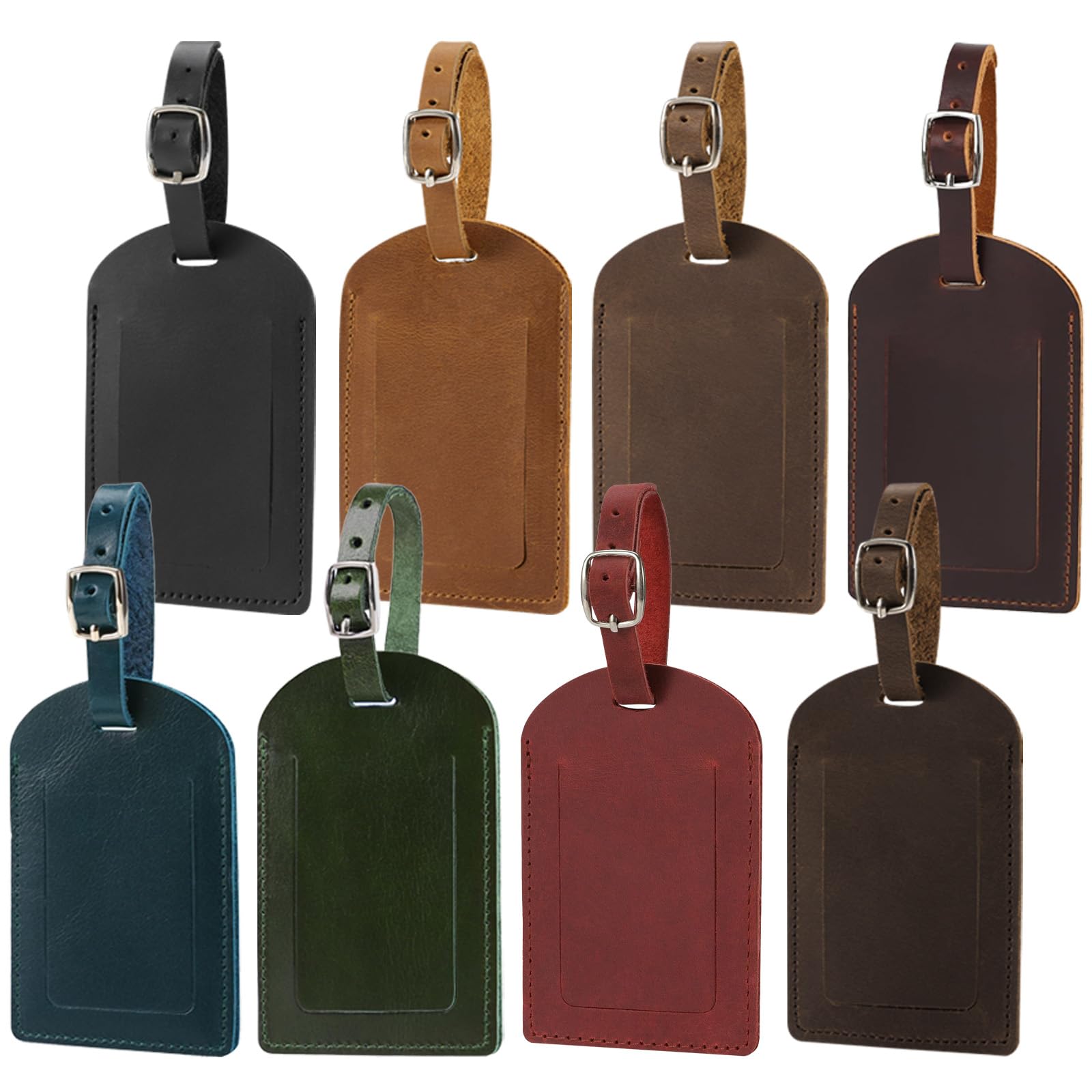 Genuine Leather Luggage Tag