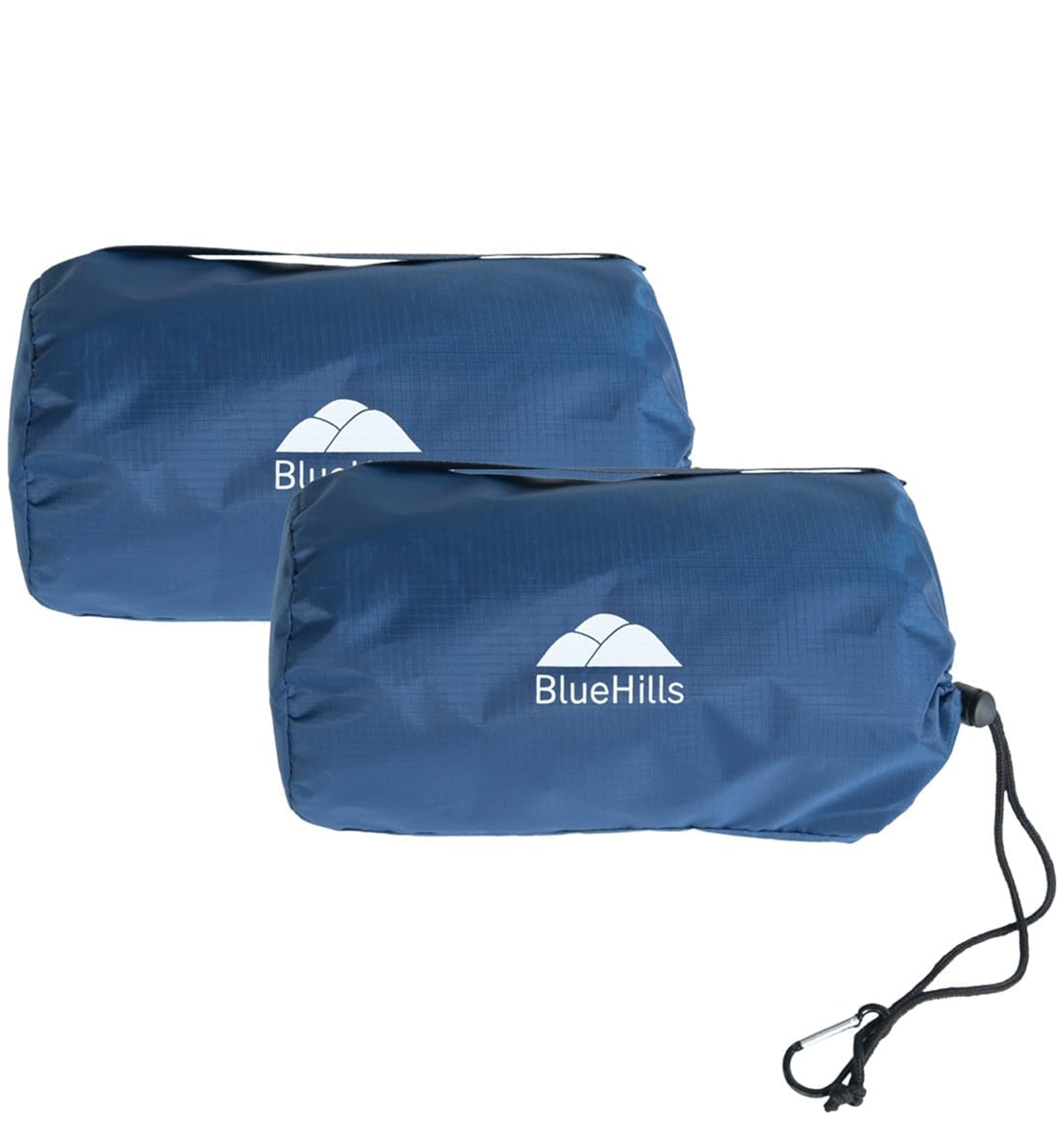 BlueHills Ultra Compact Travel Blanket Pillows for Airplane