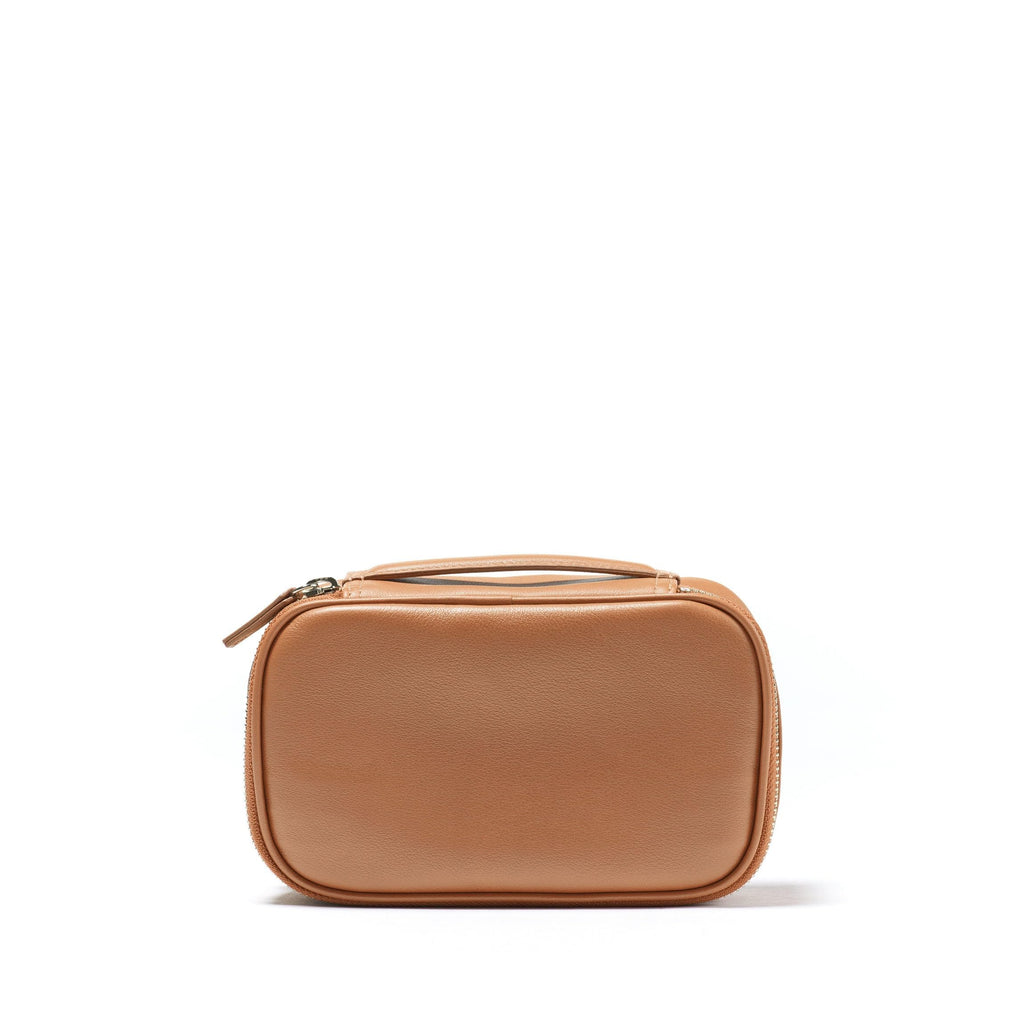 Leather Tech Organizer Bag