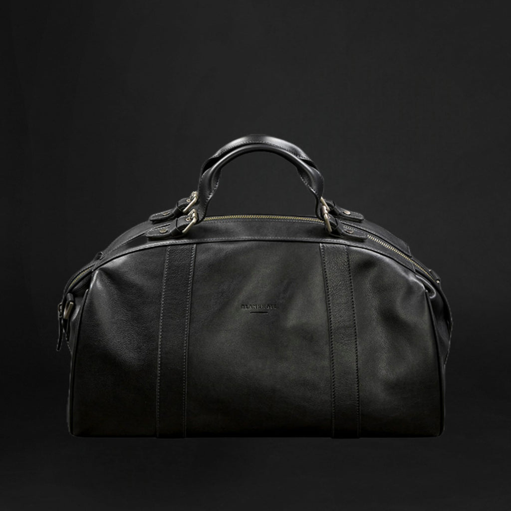 Full-Grain Leather Travel Duffel Bag