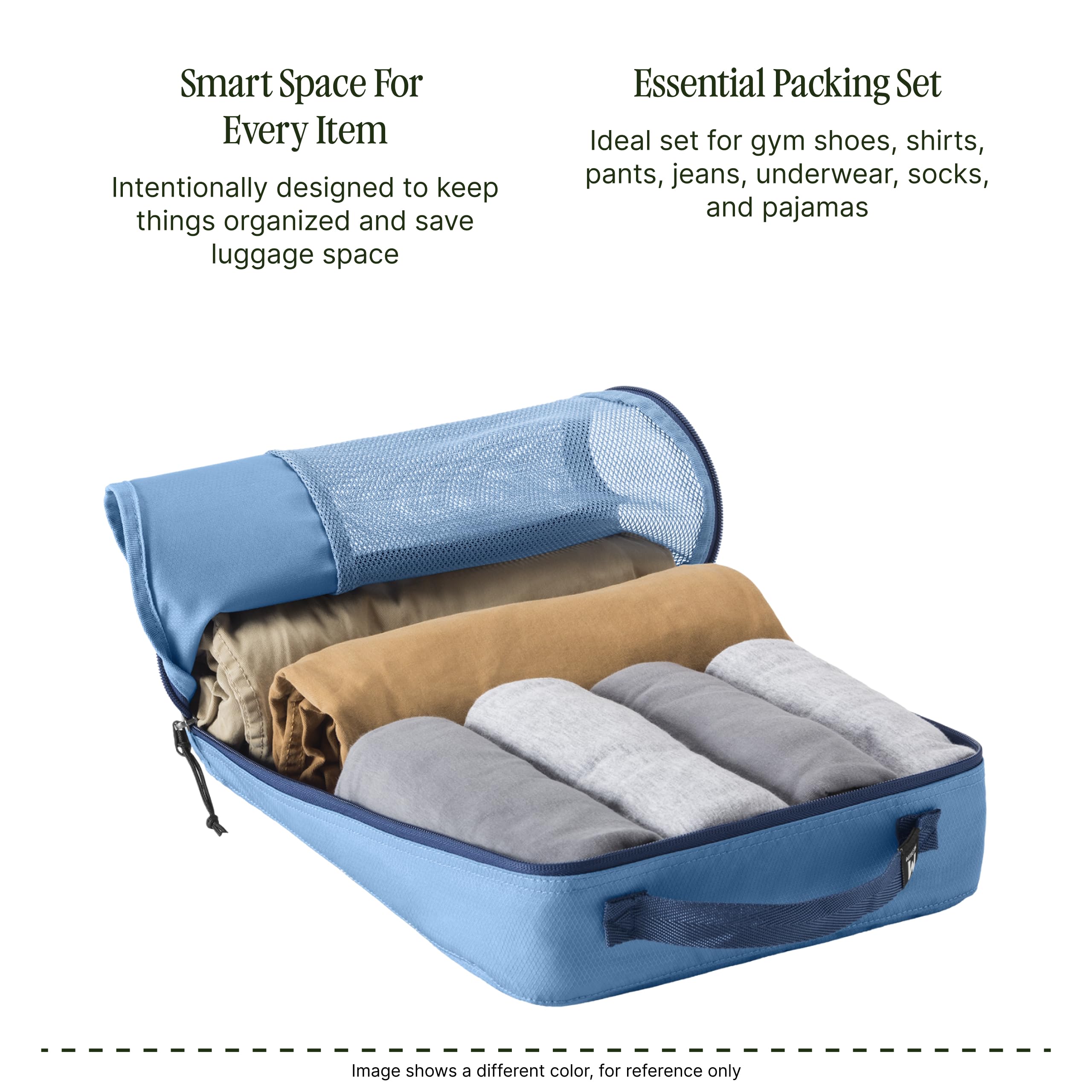 6-Piece Compression Packing Cube Set