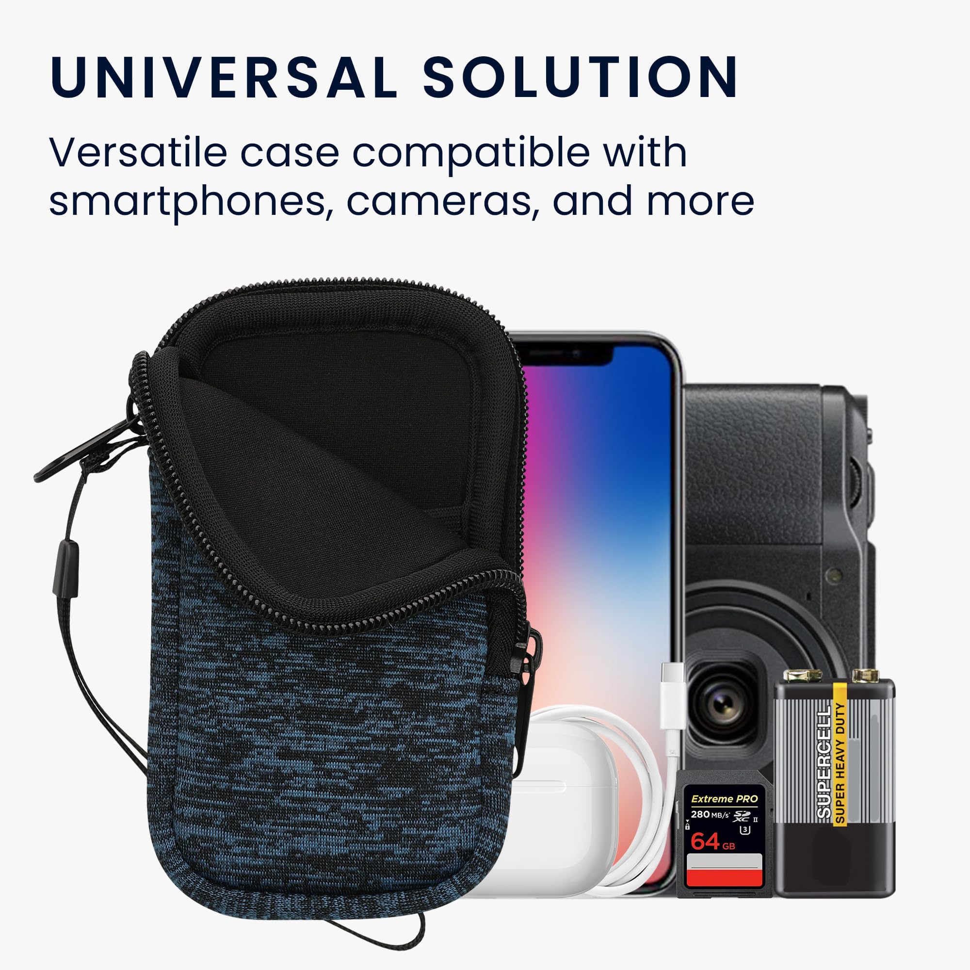 Water-Repellent Phone Pouch