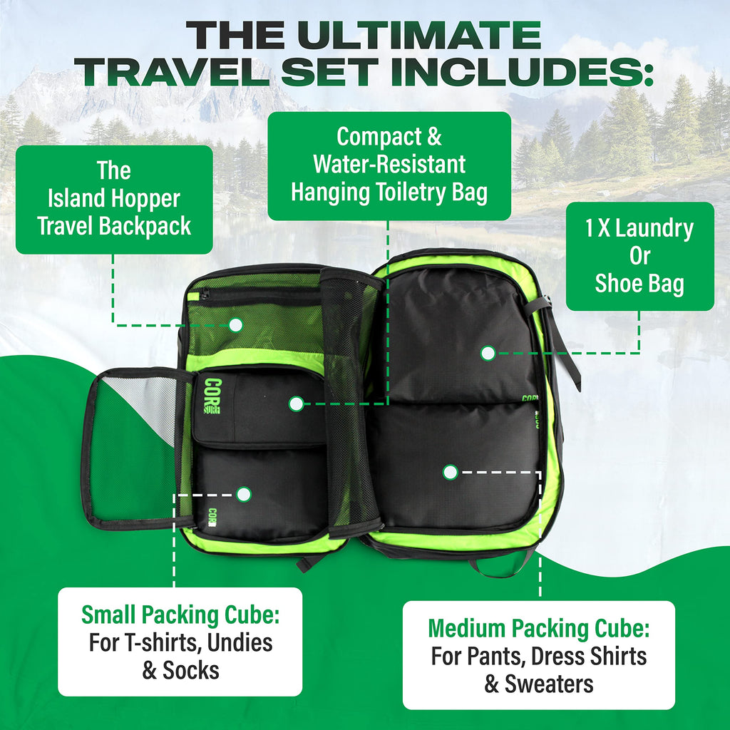 Travel Backpack Bundle