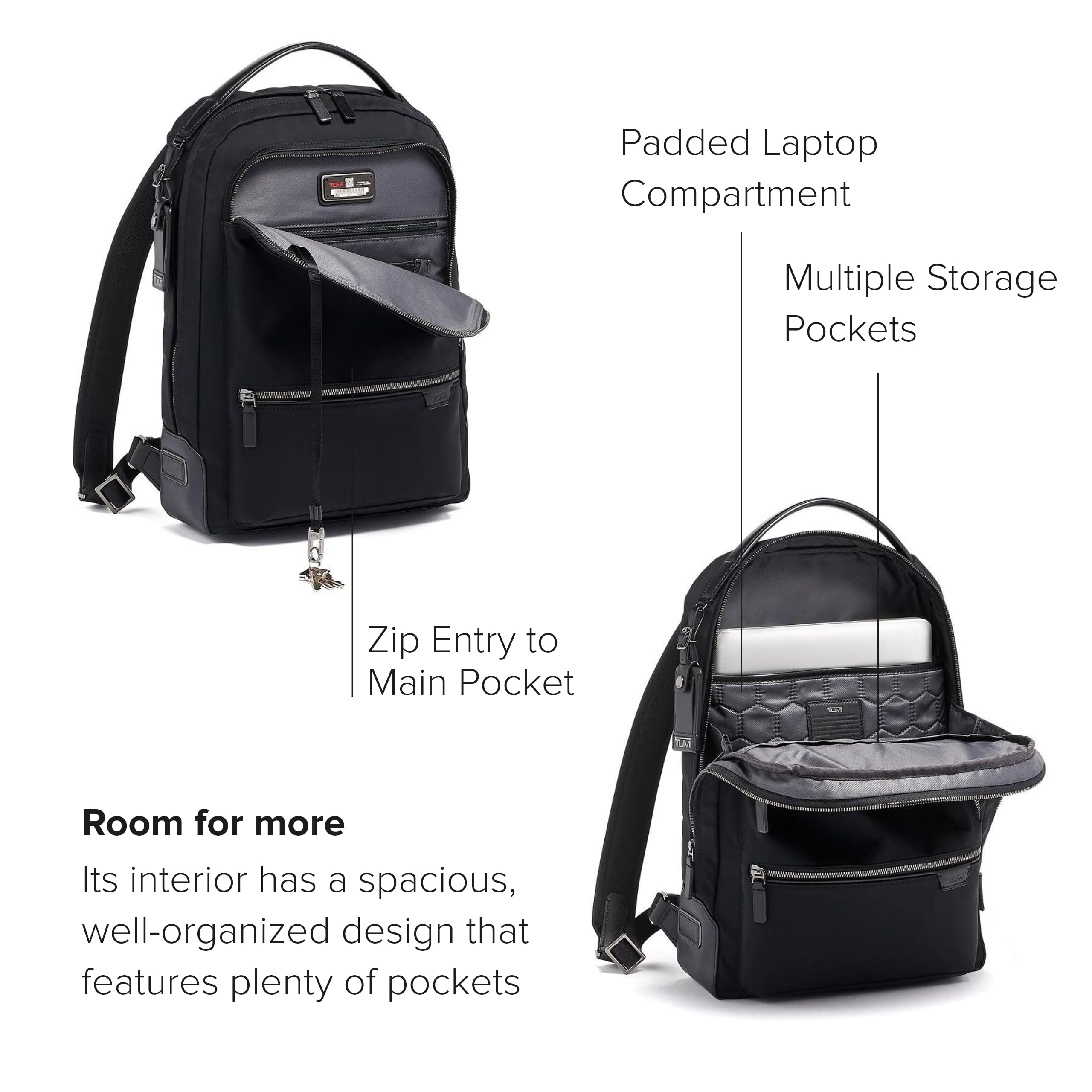 Tumi 6602011 Harrison "Bradner" Backpack, Official, Authentic