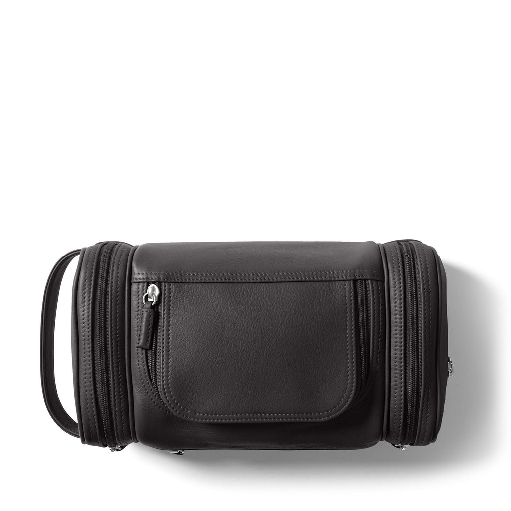 Full-Grain Leather Toiletry Bag