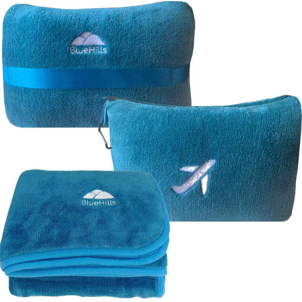 Travel Blanket Pillow