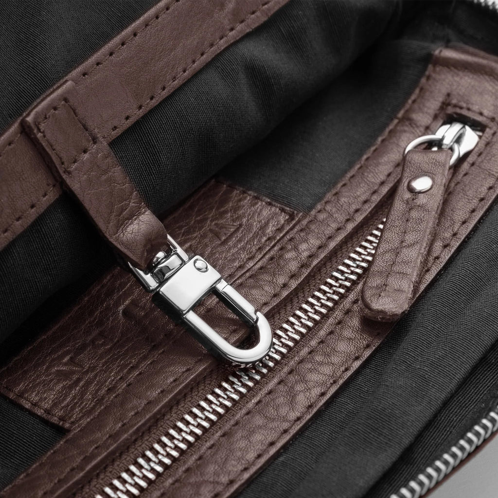 Leather Tech Organizer Pouch