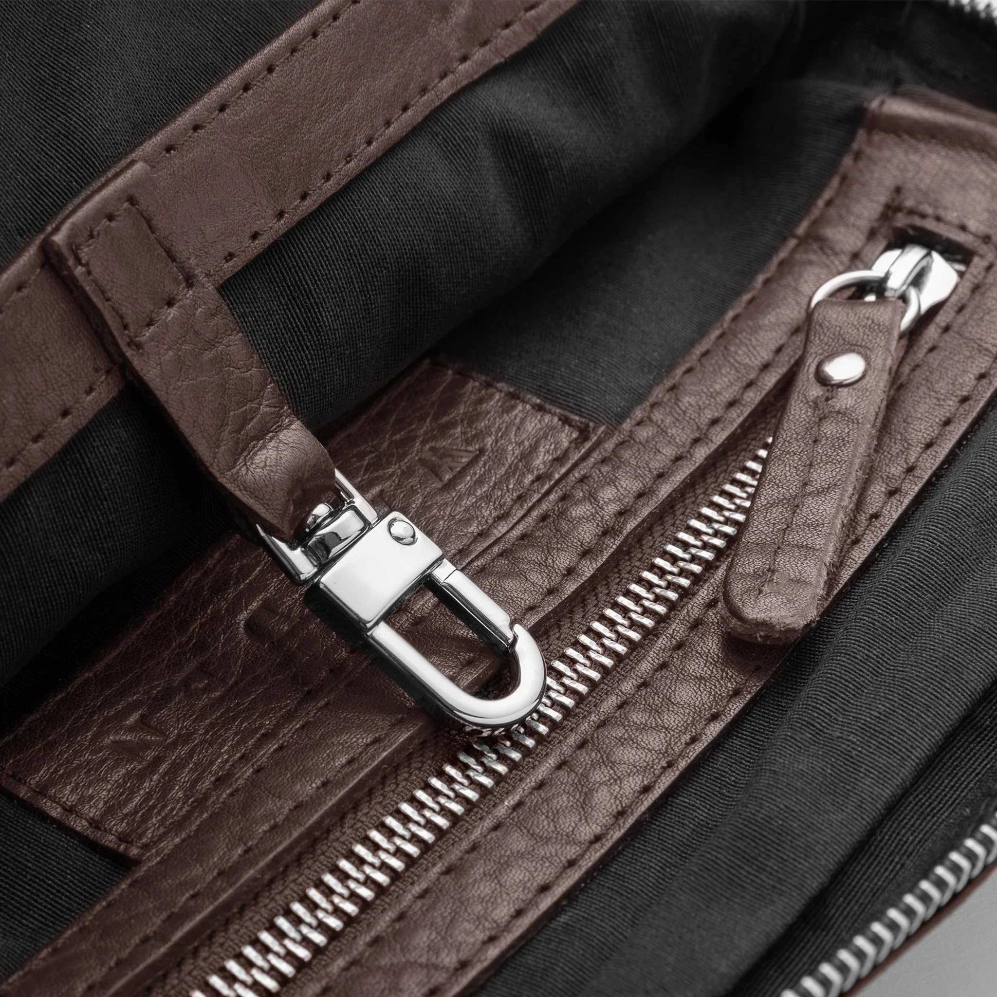 Leather Tech Organizer Pouch