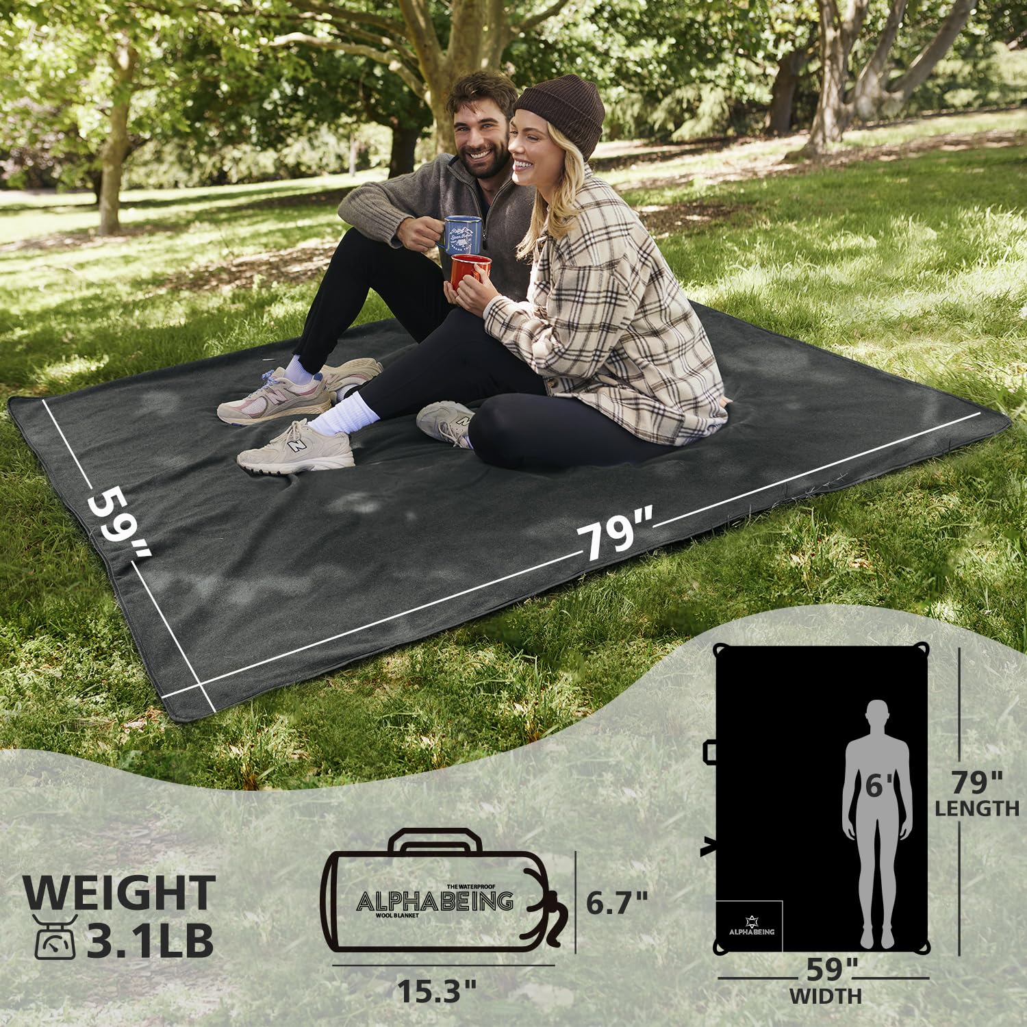 Waterproof Outdoor Blanket