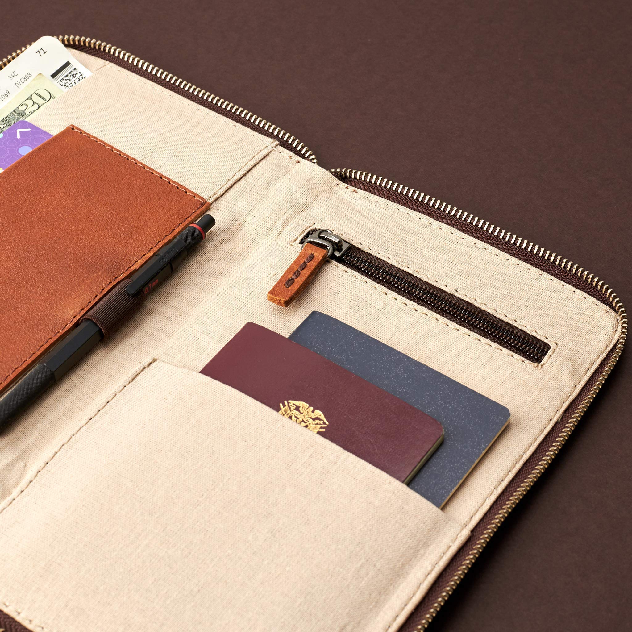 Leather Passport Holder