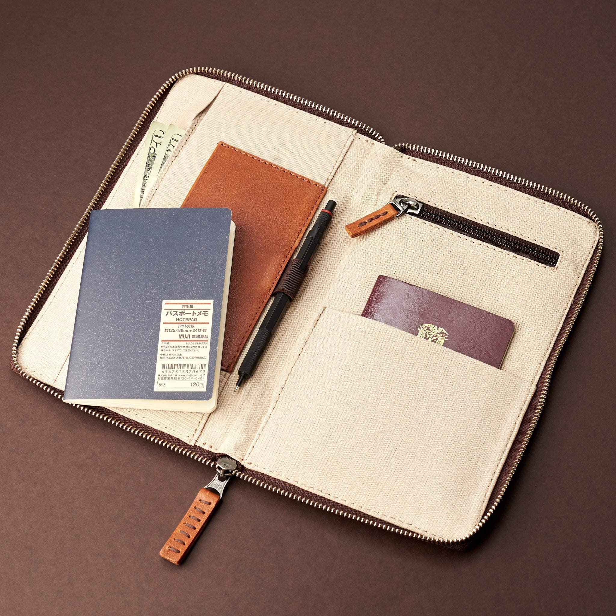 Leather Passport Holder